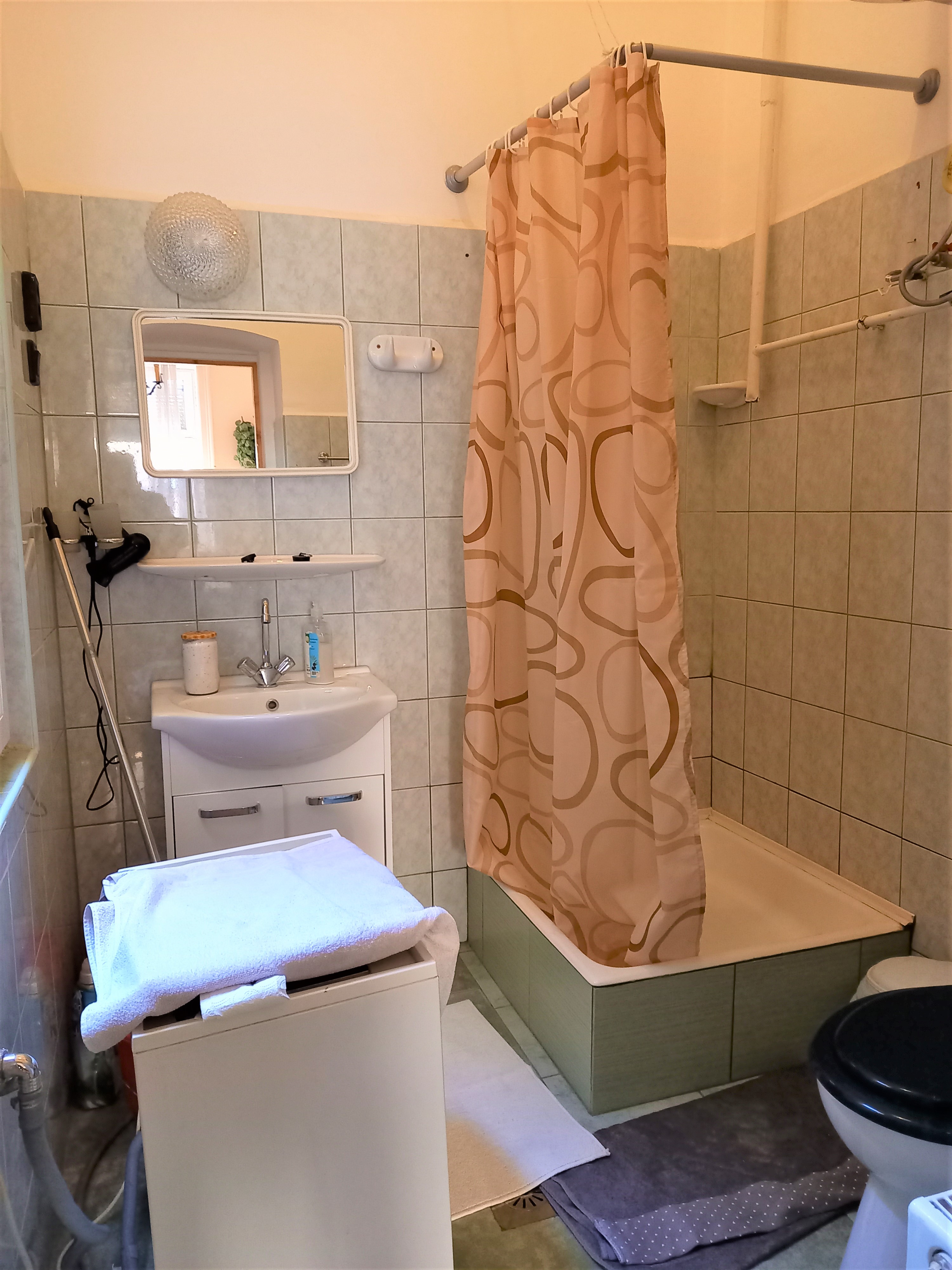 Aparthotel apartment hotel in Budapest Szk21 bath room